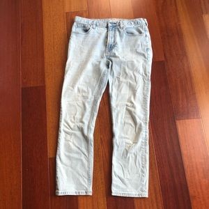 Everlane boyfriend light wash jeans 28 regular